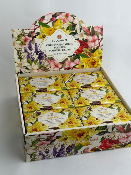Soap 12p/box (R33ea) CAMELLIA