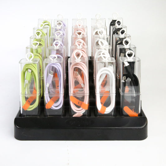 Cellphone Charger Counter Display_Mixed Colours_30 units