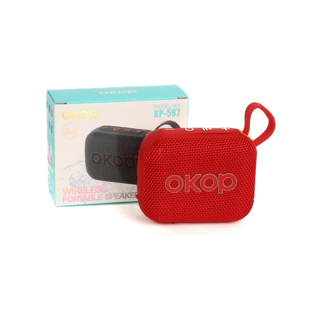 Okop Wireless Speaker KP-597RED