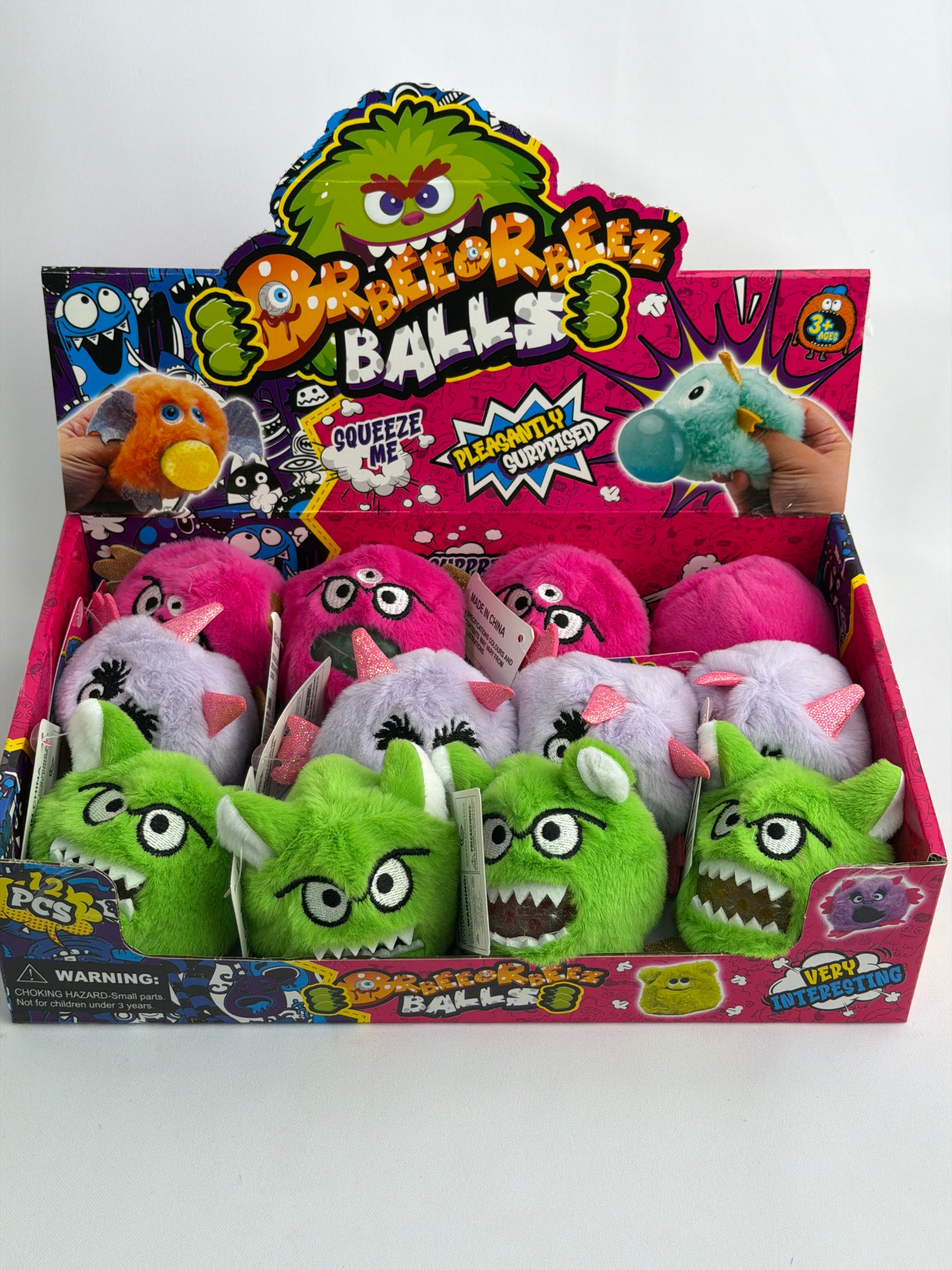 Squishy Balls 12/box (R41ea)