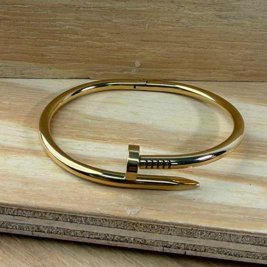 Silver/Gold Plated Stainless Steel Bangles