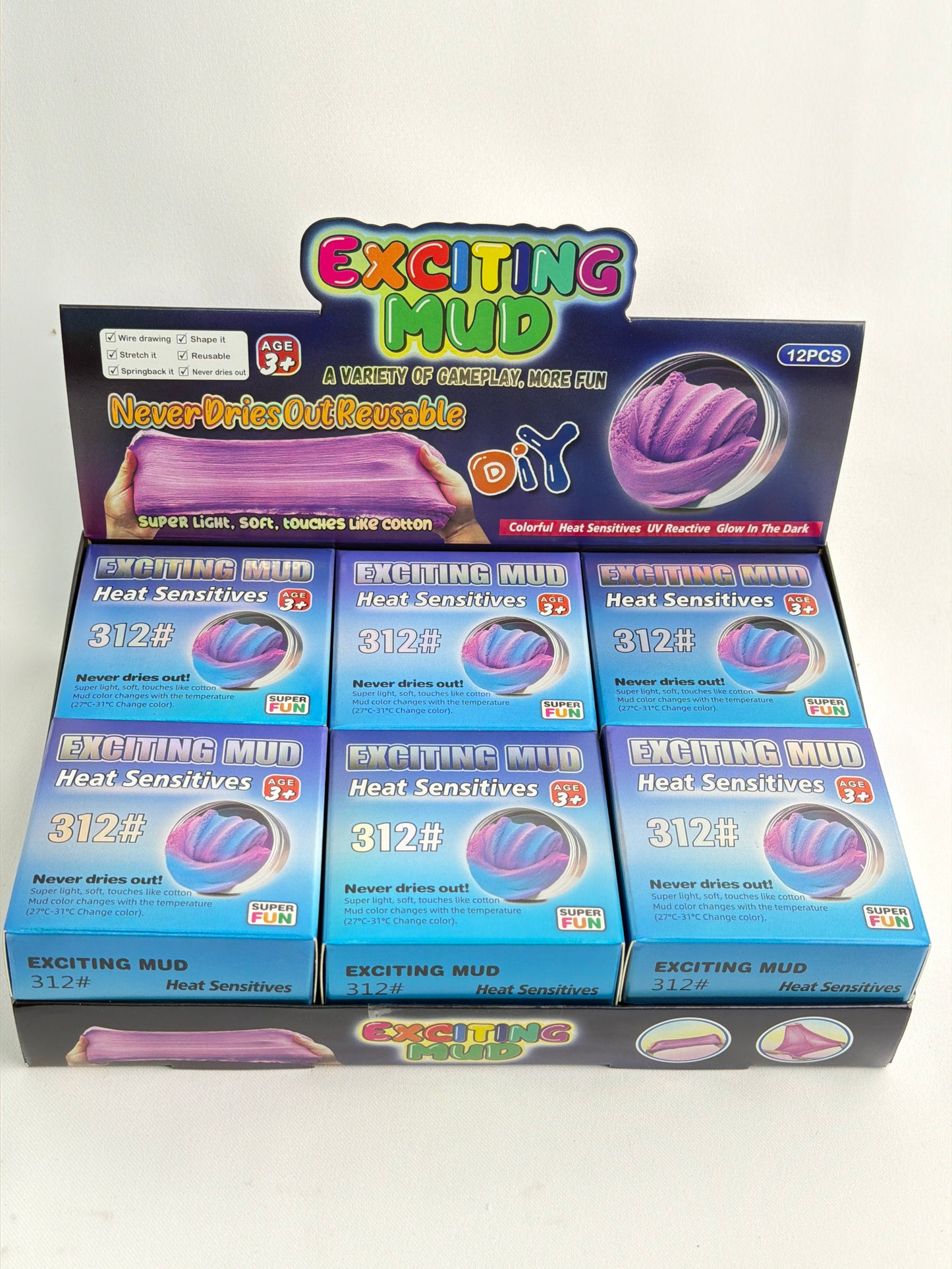 Putty in Tin 12/box (R43ea) 312#