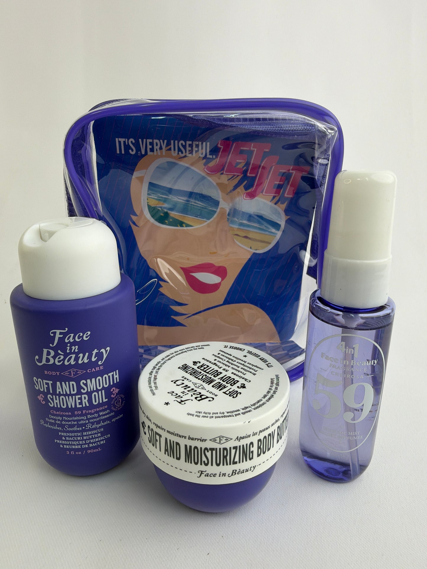 Body Set PURPLE Travel Set