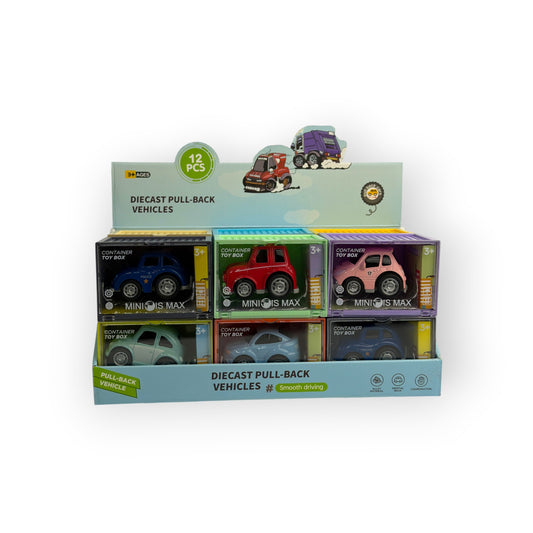 Pull back car 12/box (R51ea)