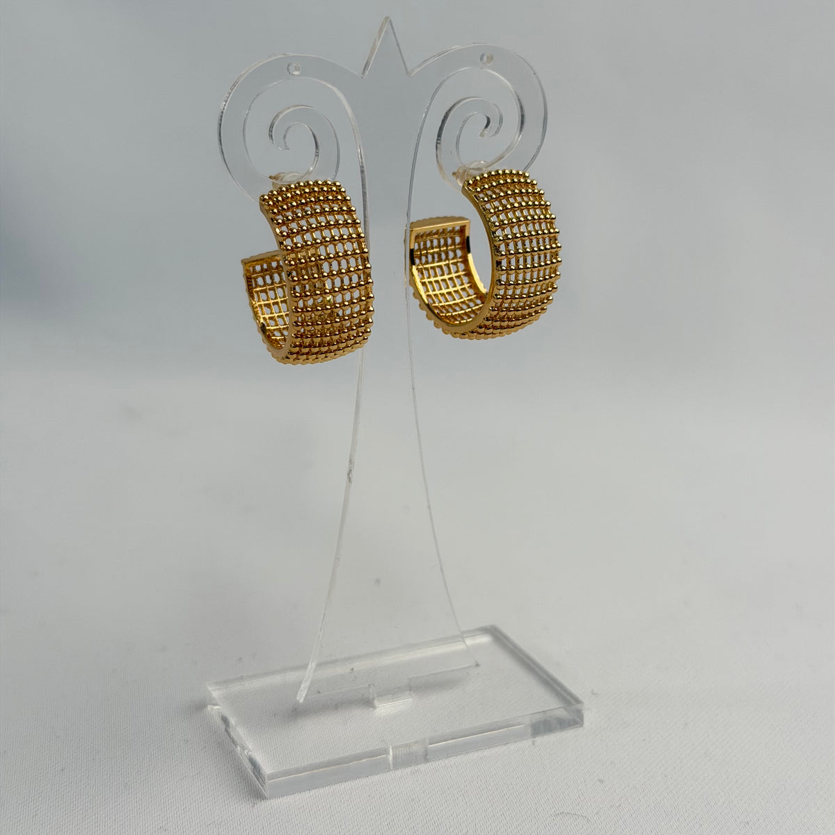 Gold/Silver Platted Copper Earing