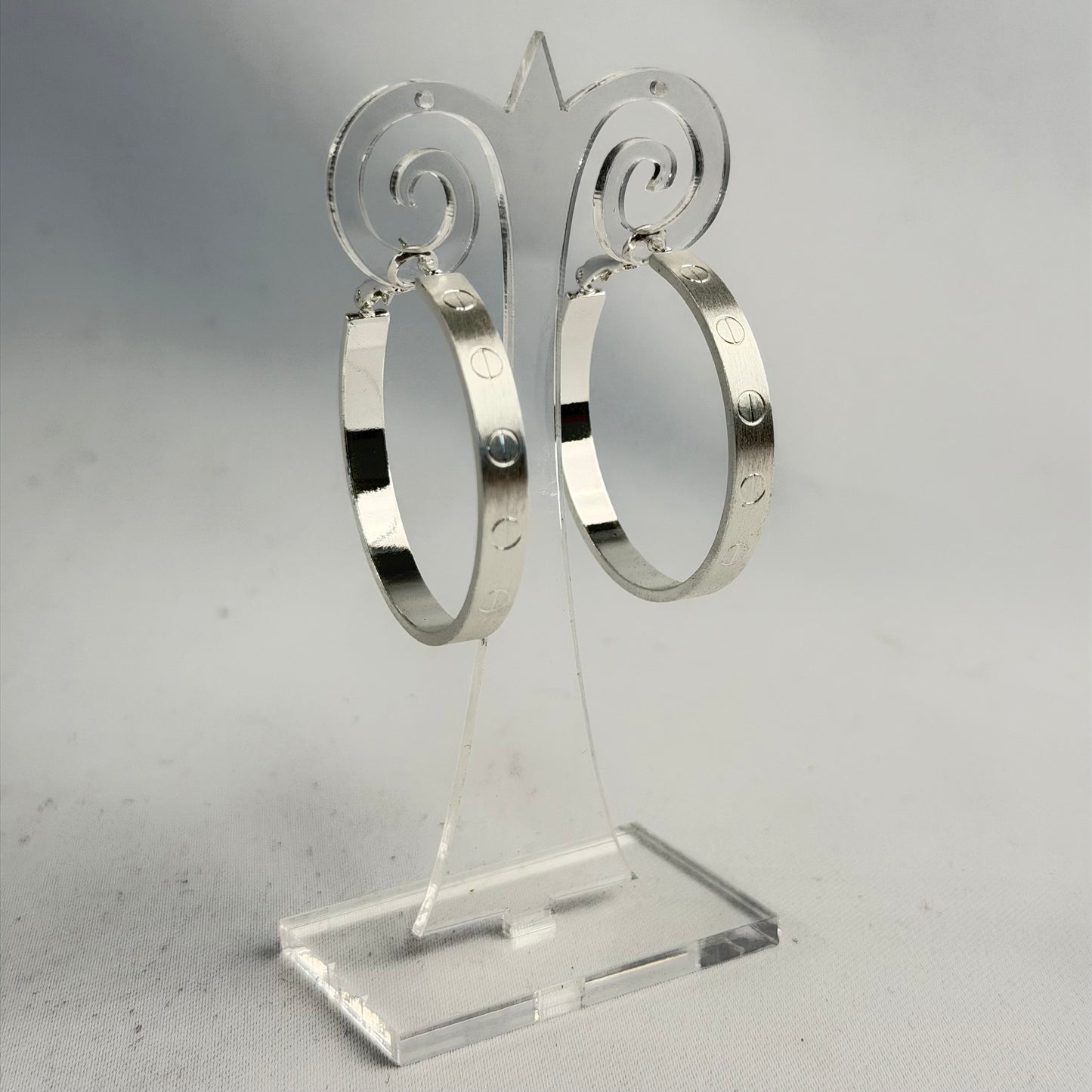 Silver Platted Copper Earing