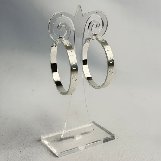 Silver Platted Copper Earing