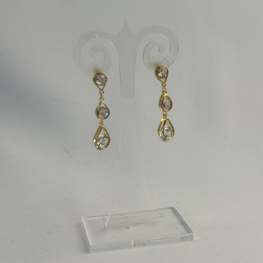 Gold/Silver Platted Copper Earing