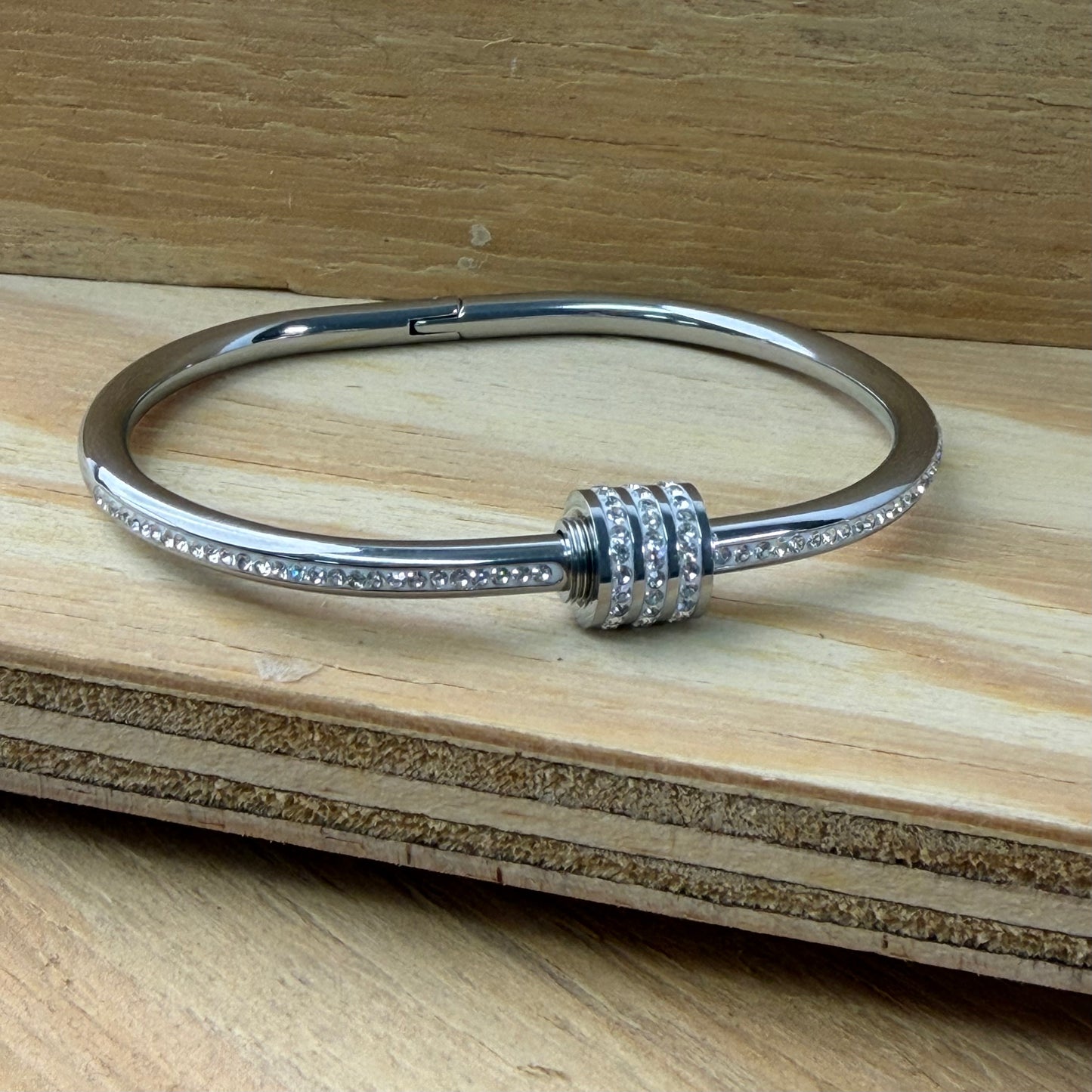 Silver/Gold Plated Stainless Steel Bangles