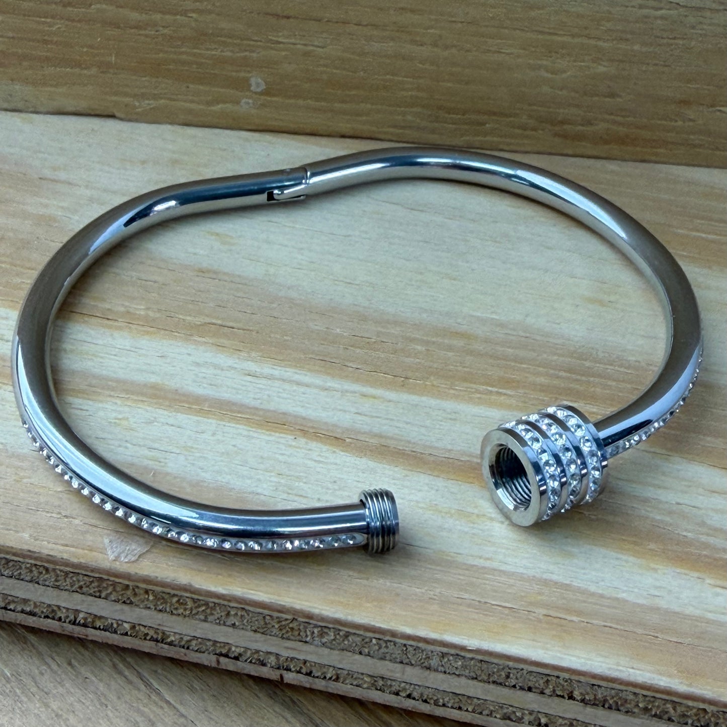 Silver/Gold Plated Stainless Steel Bangles