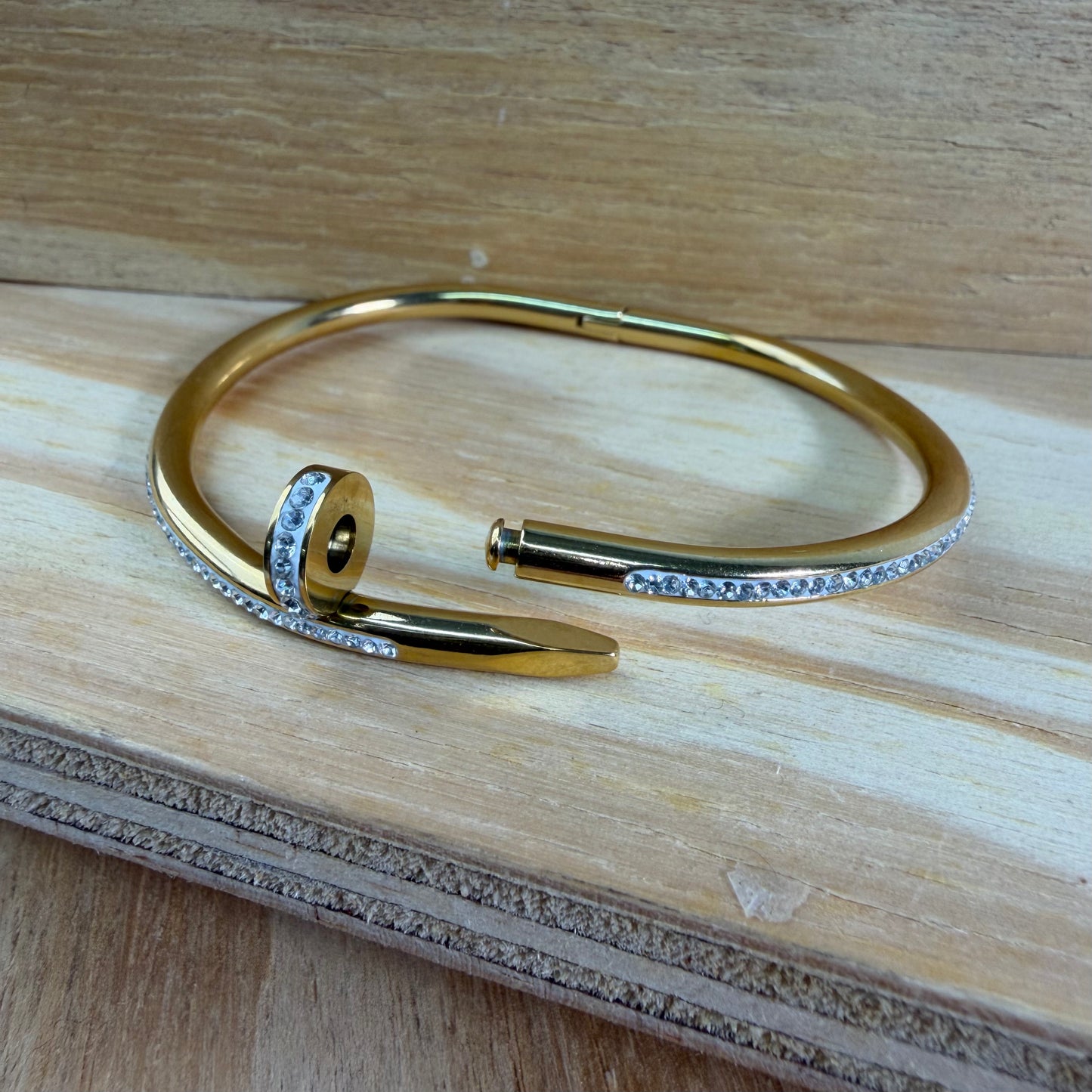 Silver/Gold Plated Stainless Steel Bangles