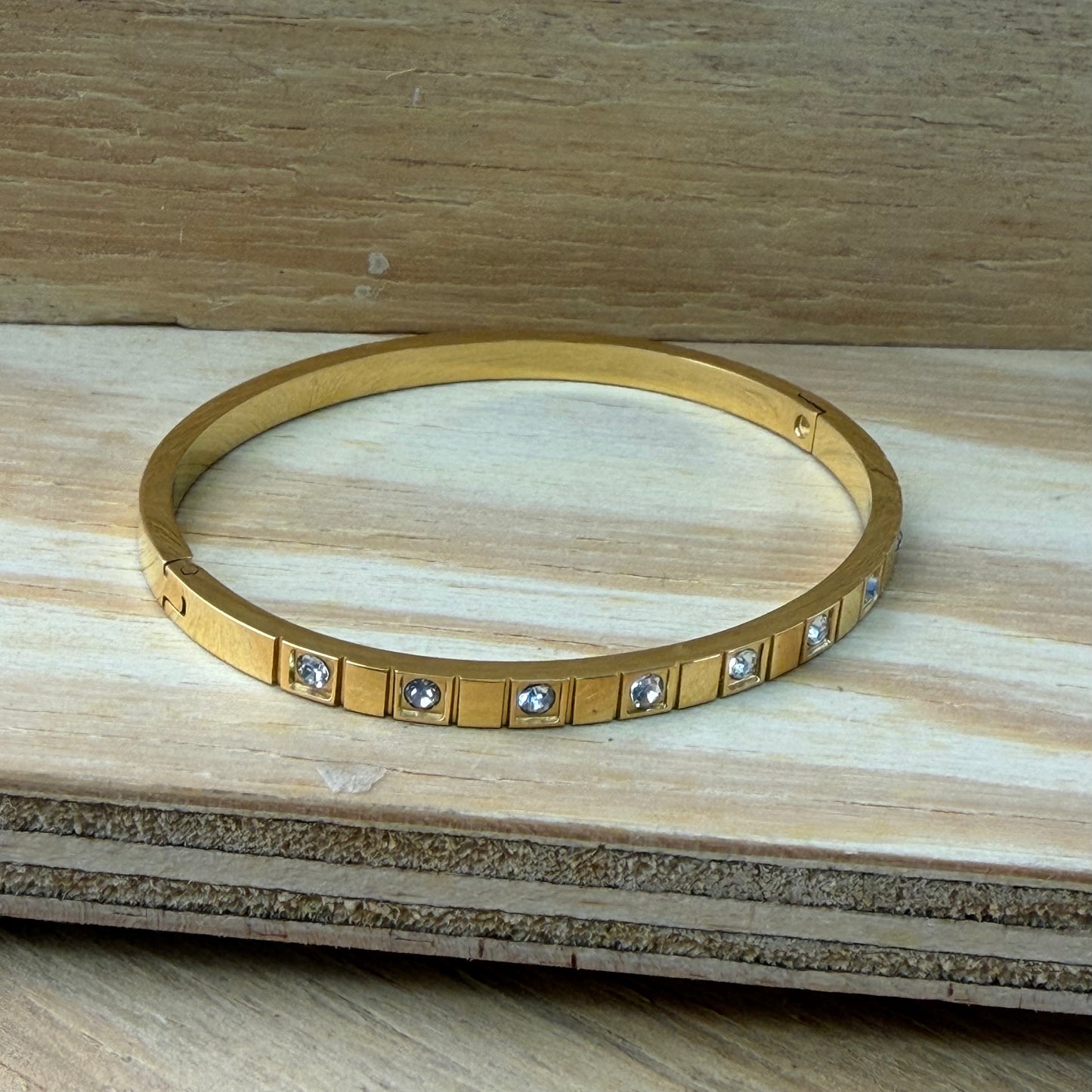 Silver/Gold Plated Stainless Steel Bangles