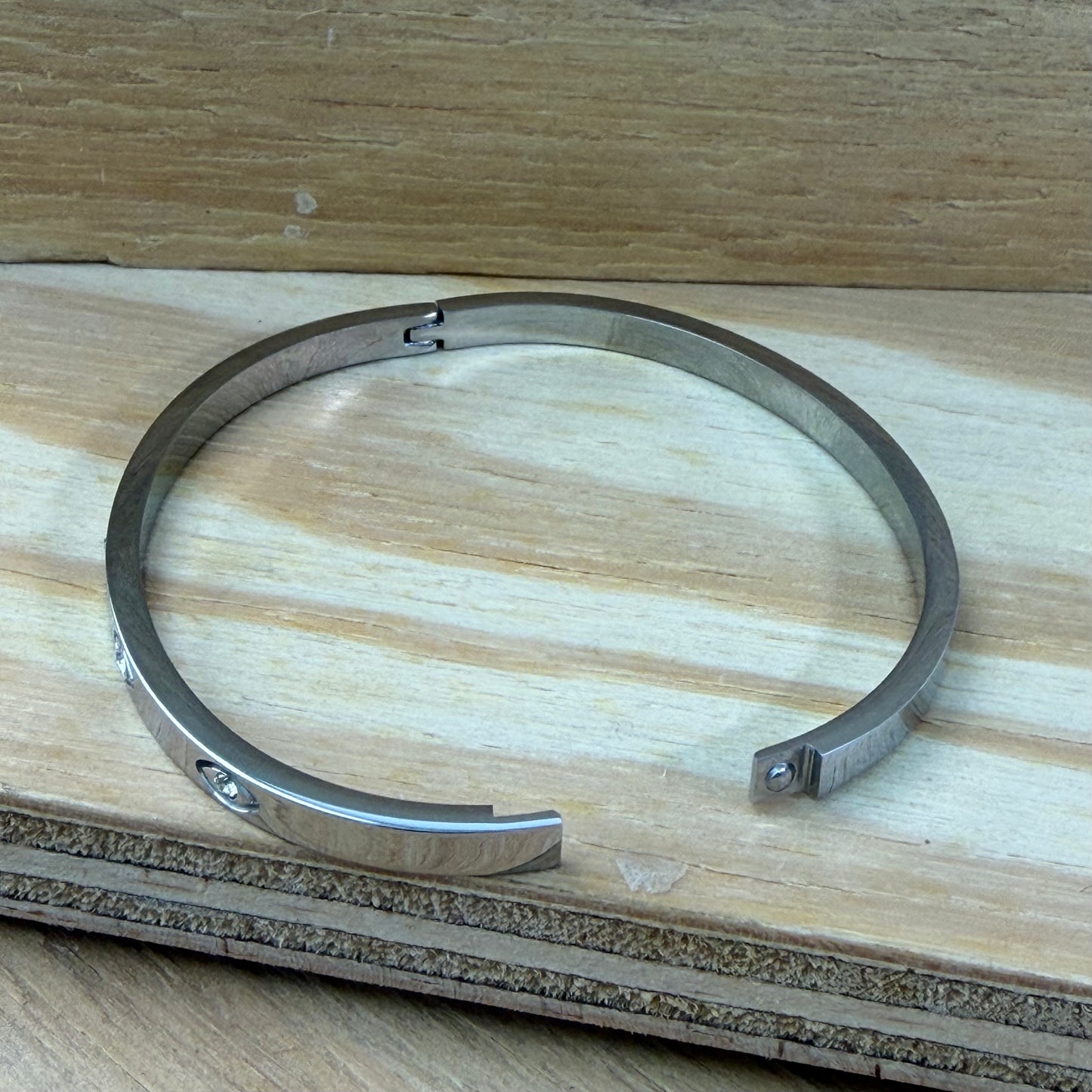 Silver/Gold Plated Stainless Steel Bangles