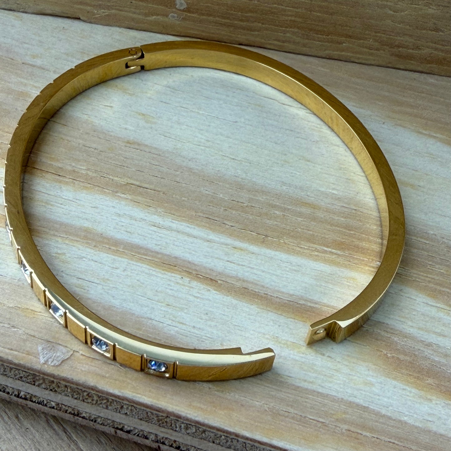 Silver/Gold Plated Stainless Steel Bangles
