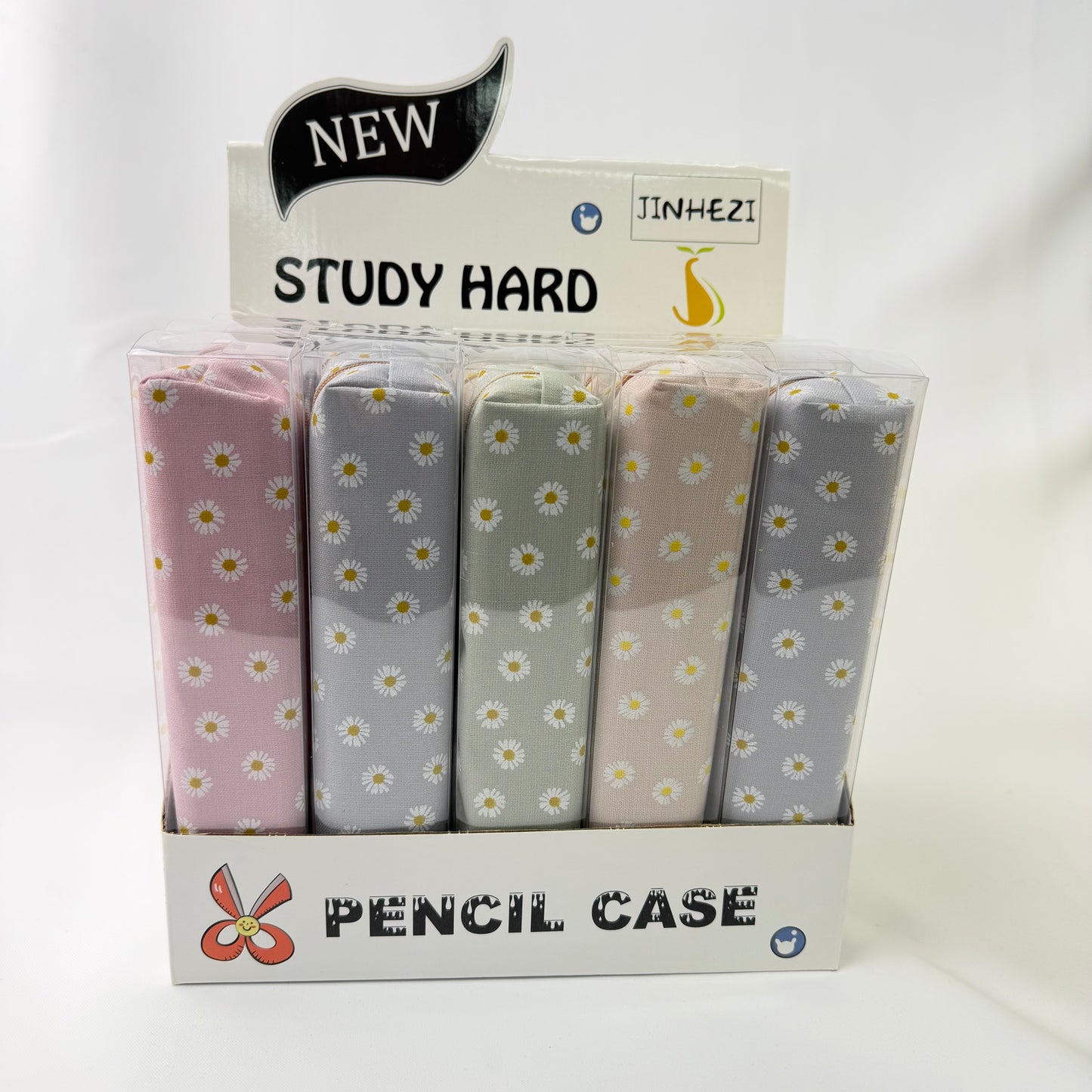 Slim Line pencil bag FLOWERS