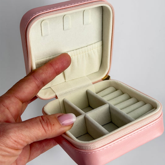 Jewellery box Travel PINK