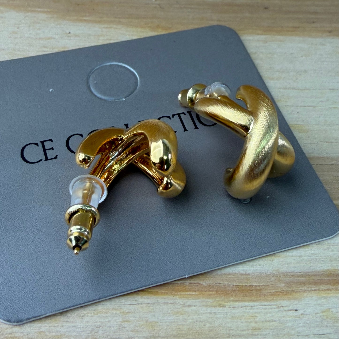 Silver/Gold Plated Copper Earrings