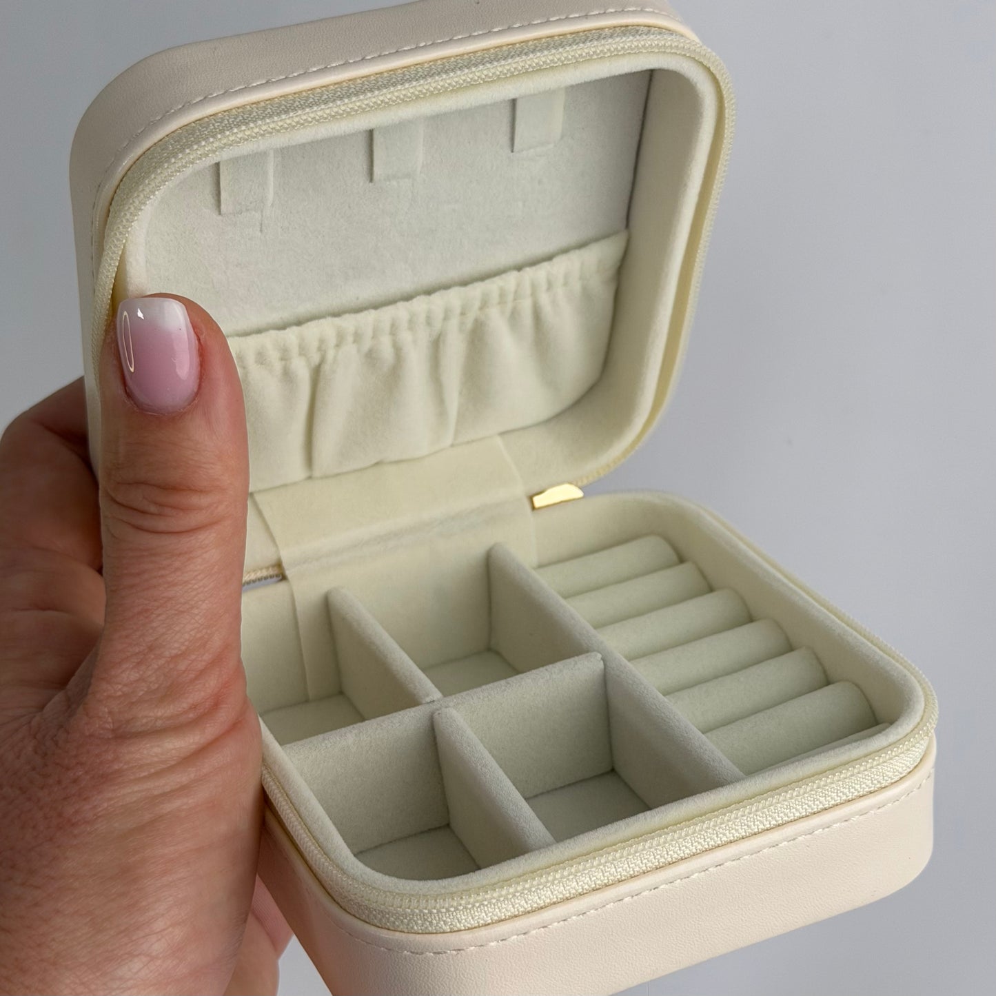 Jewellery box Travel CREAM