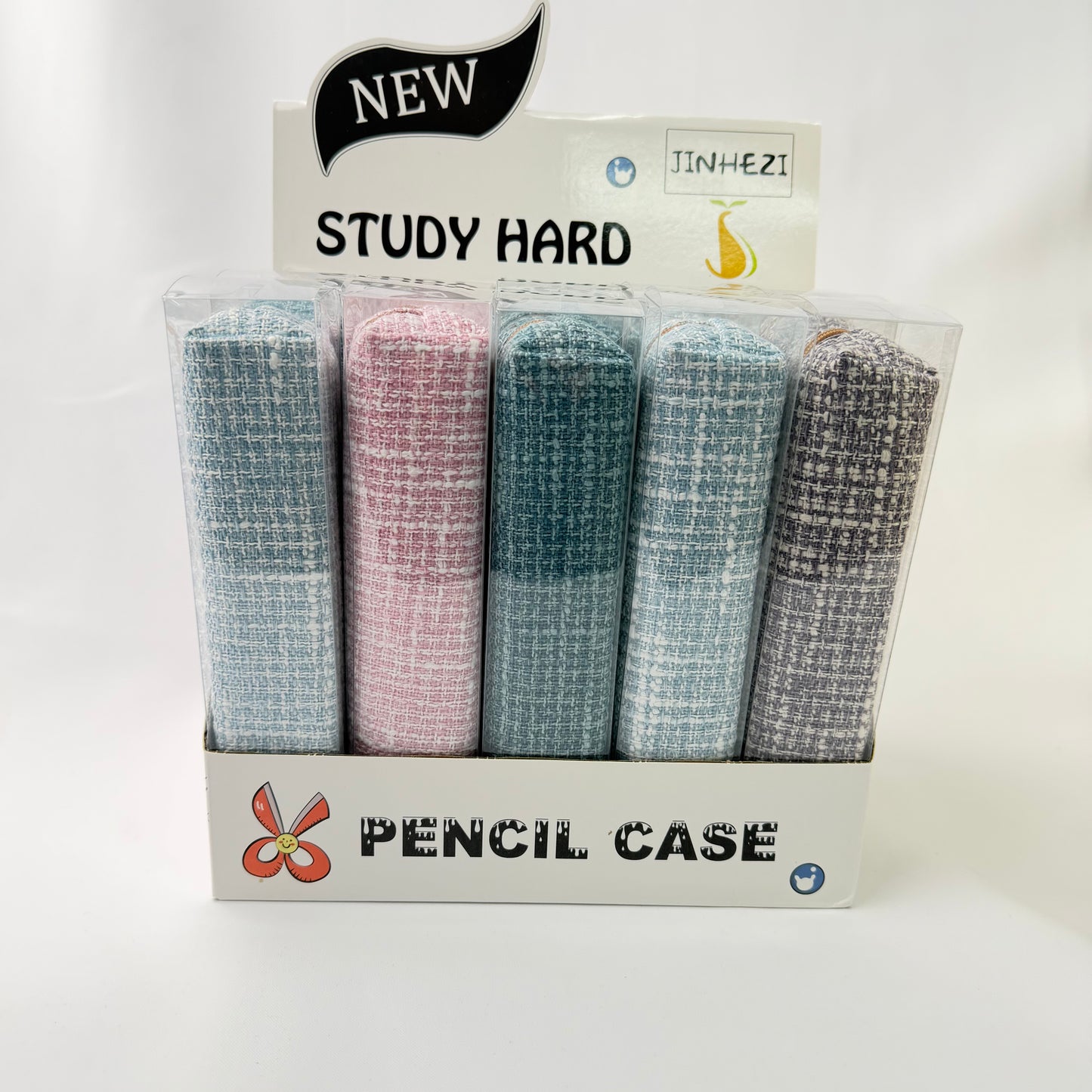 Slim Line pencil bag TWEED