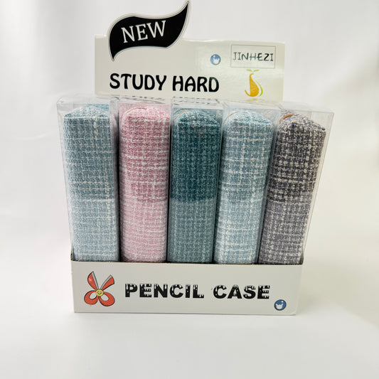 Slim Line pencil bag TWEED