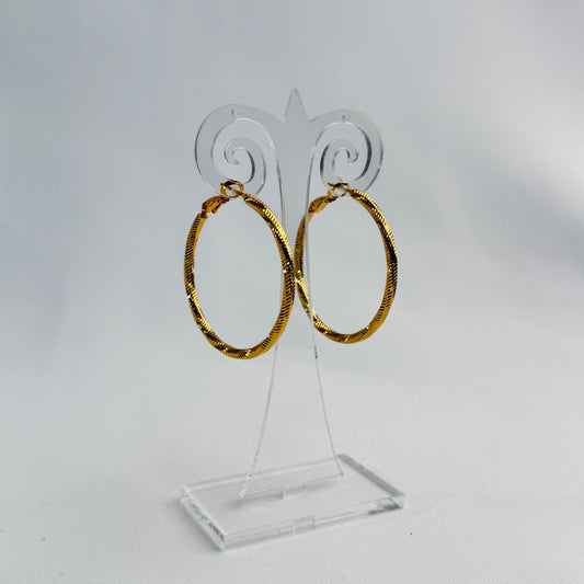 Gold Platted Copper Earing