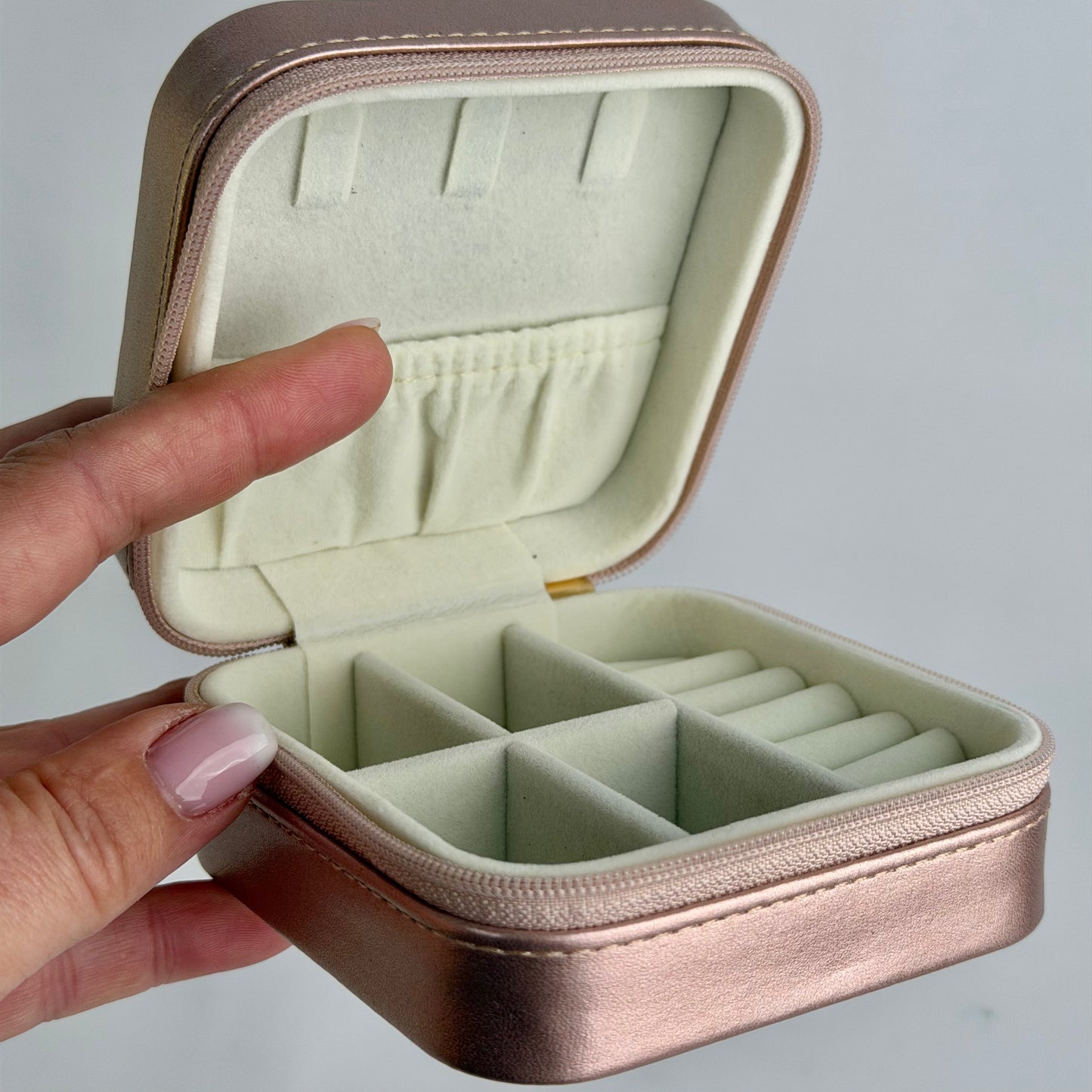 Jewellery box Travel ROSE GOLD