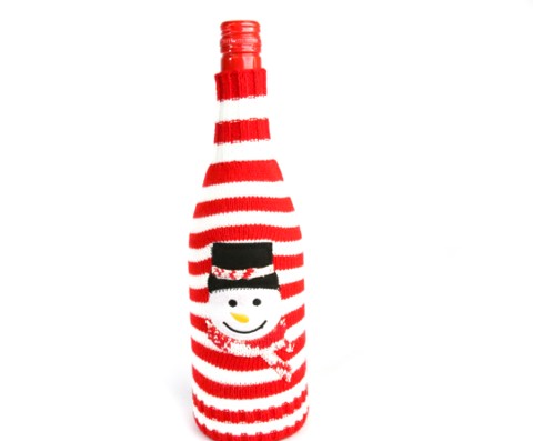 Christmas Wine Cover