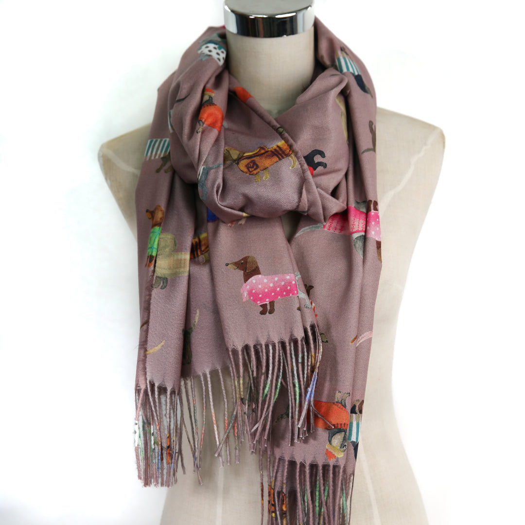 Printed Winter Scarves 12 p/pack (R97ea)