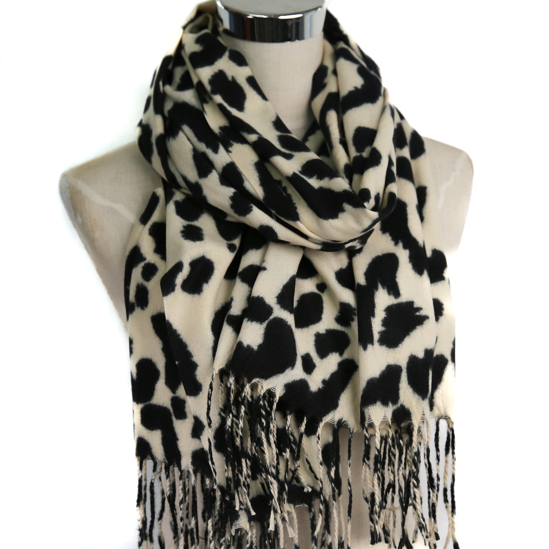 Leopard Print Winter Scarves 12 p/pack (R96ea)
