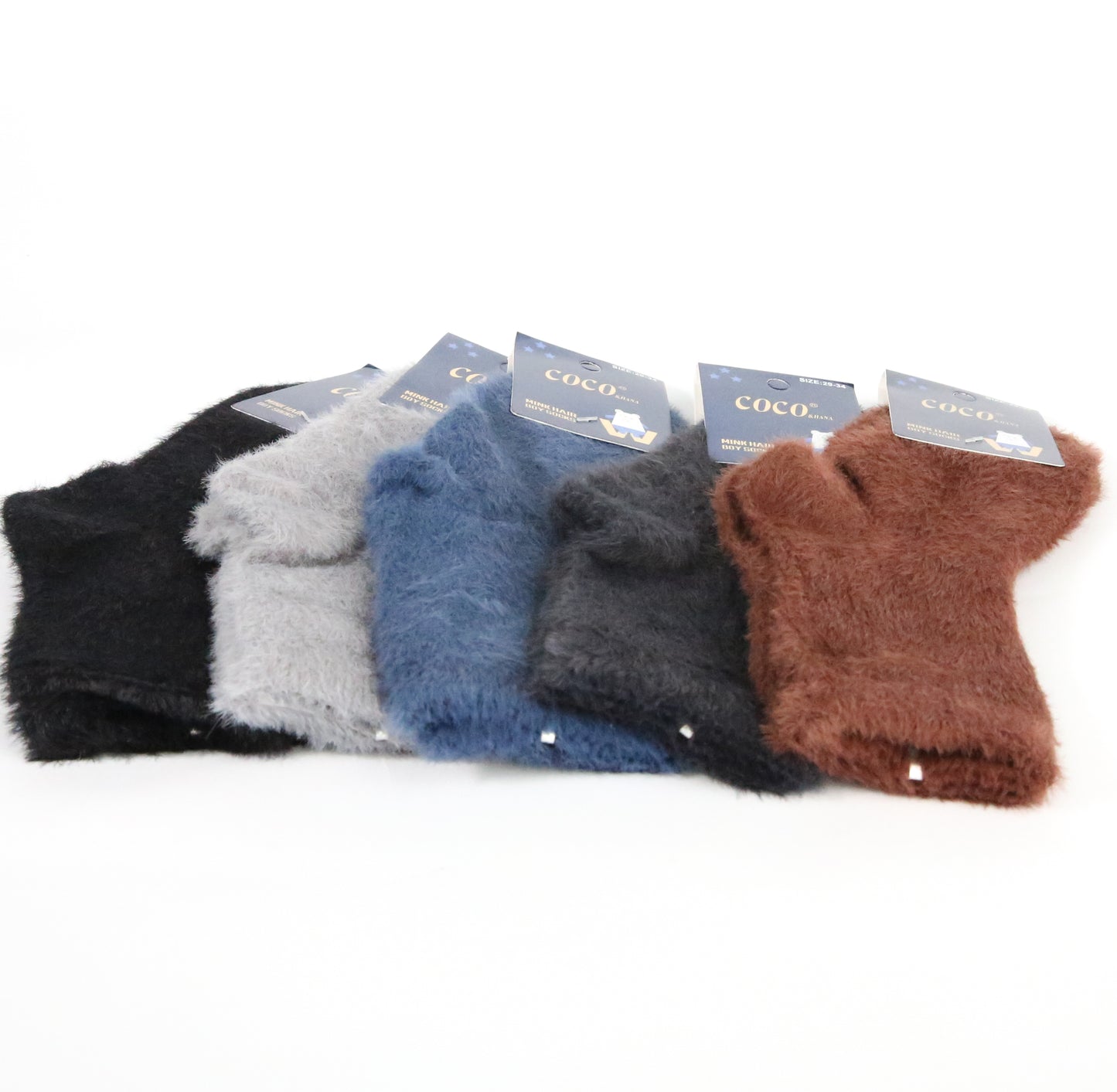 Kiddies Socks (70% Mink)_Pack of 10