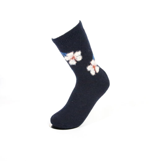 Wool and Angora Thick Wool Socks_Pack of 12