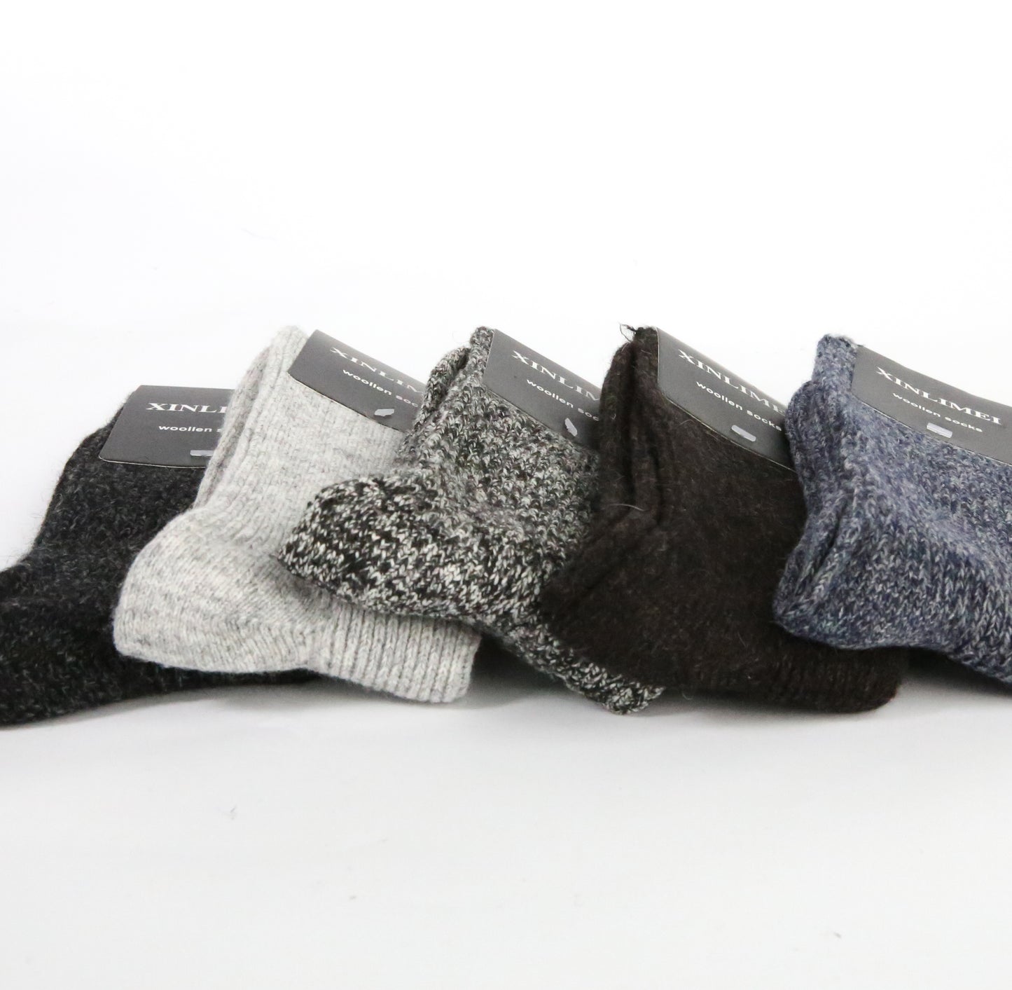 Mens Winter Socks (80% Wool)_Pack of 12