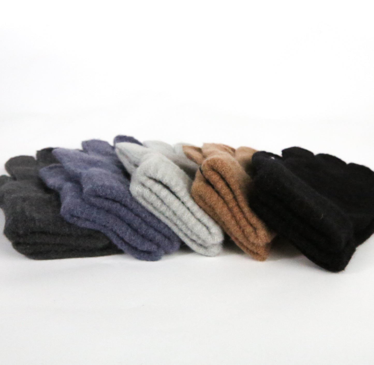 Mens knitted fingerless gloves_Pack of 12