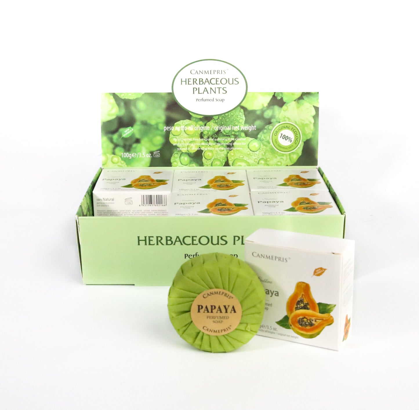 Soap_Papaya 100g_Box of 12