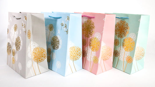 Dandelion gift bags_ pack of 12