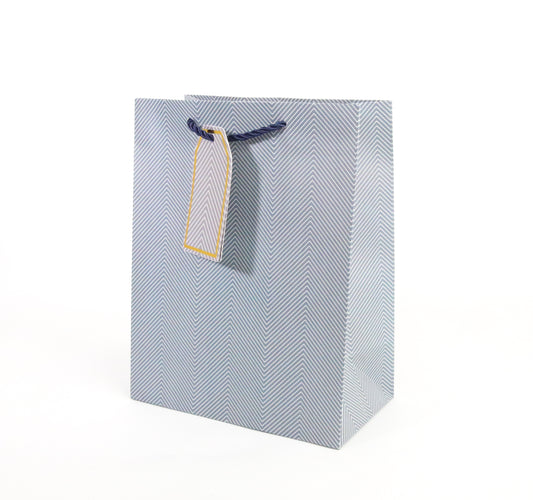 Blue gift bags_ pack of 12