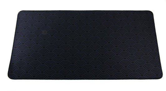 Neoprene Keyboard Mat_ BLACK WITH WHITE PATTERN