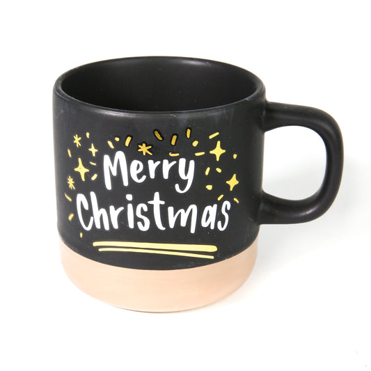 Christmas Coffee Mug_loose font BLACK