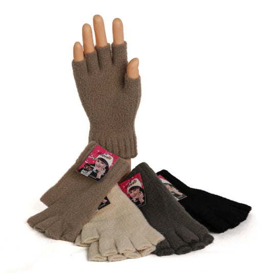 Ladies Fingerless Gloves p/pack 12 (R34,50ea)