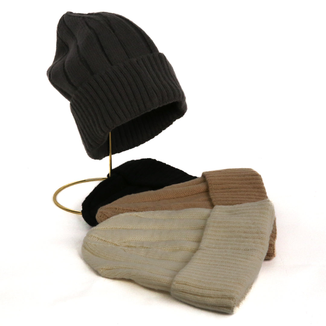 Knitted Beanie 12 p/pack (R46ea)