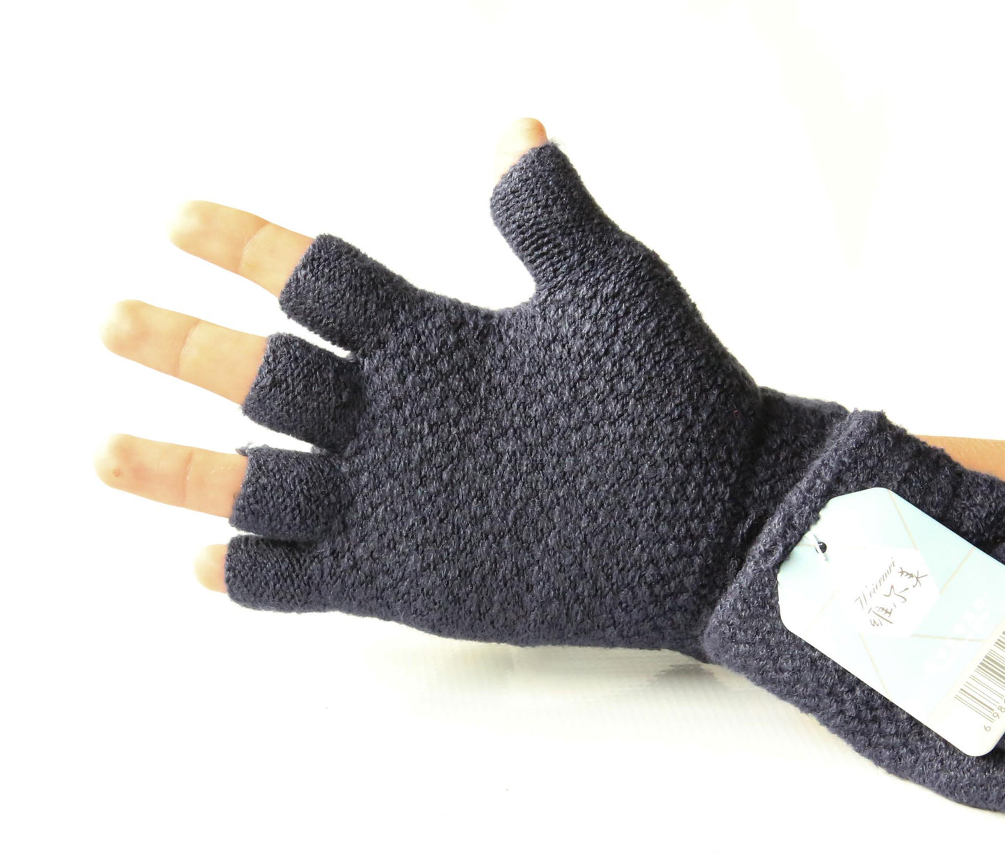 Adults fingerless gloves with mitten flap_Pack of 12