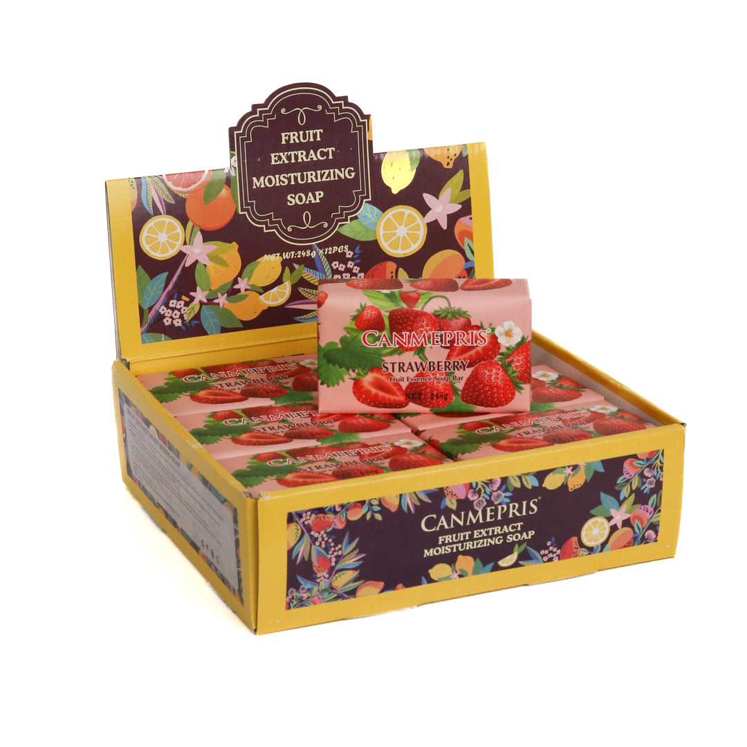 Soap Strawberry 12p/pack (R36ea)