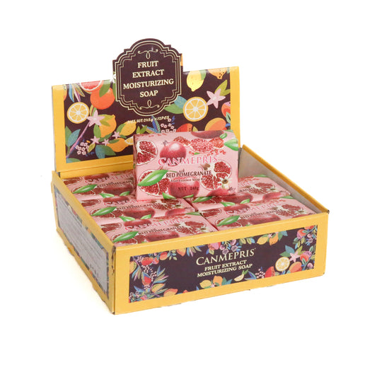 Soap Red Pomegranate 12 p/box (R36ea)