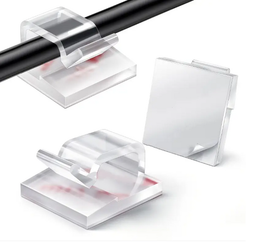 Adhesive Cable Clip_Multi functional Transparent