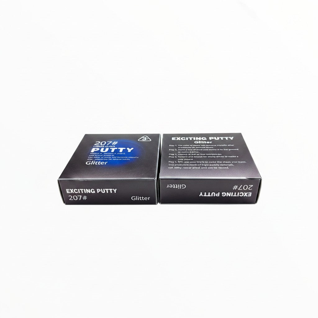 CE Collection Glitter Putty, 207# Liquid Glass, never dries out, metallic sheen when stretched.