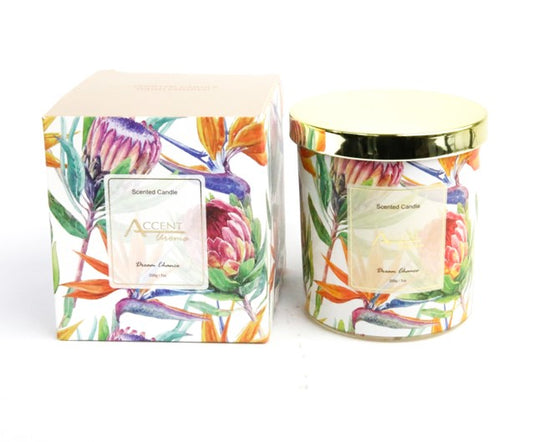 Protea candle