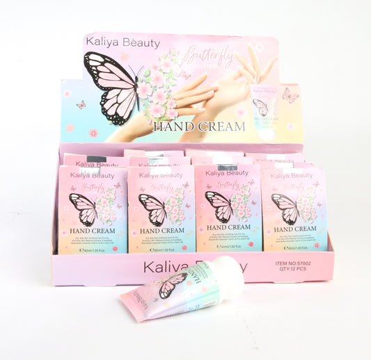 Handcream Counter Display_12 units BUTTERFLY
