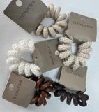 Spiral Hair Ties_Pack of 3_NATURAL