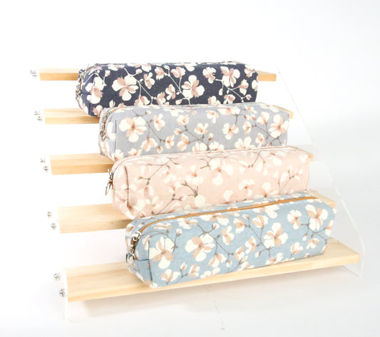 Slim Line pencil bag_Counter Display_12 units_Floral