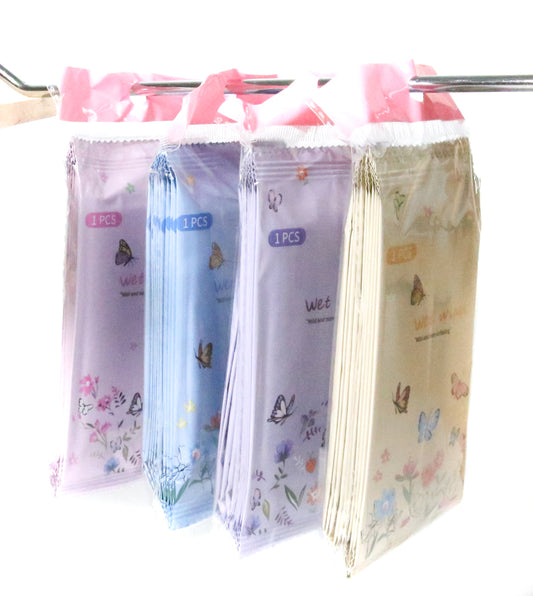 Wet wipes_Individually wrapped pack_Pack of 12